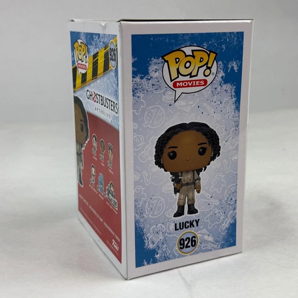 Funko Pop Movies Ghostbusters Afterlife Lucky 926 Vinyl Figure‎ Boxed